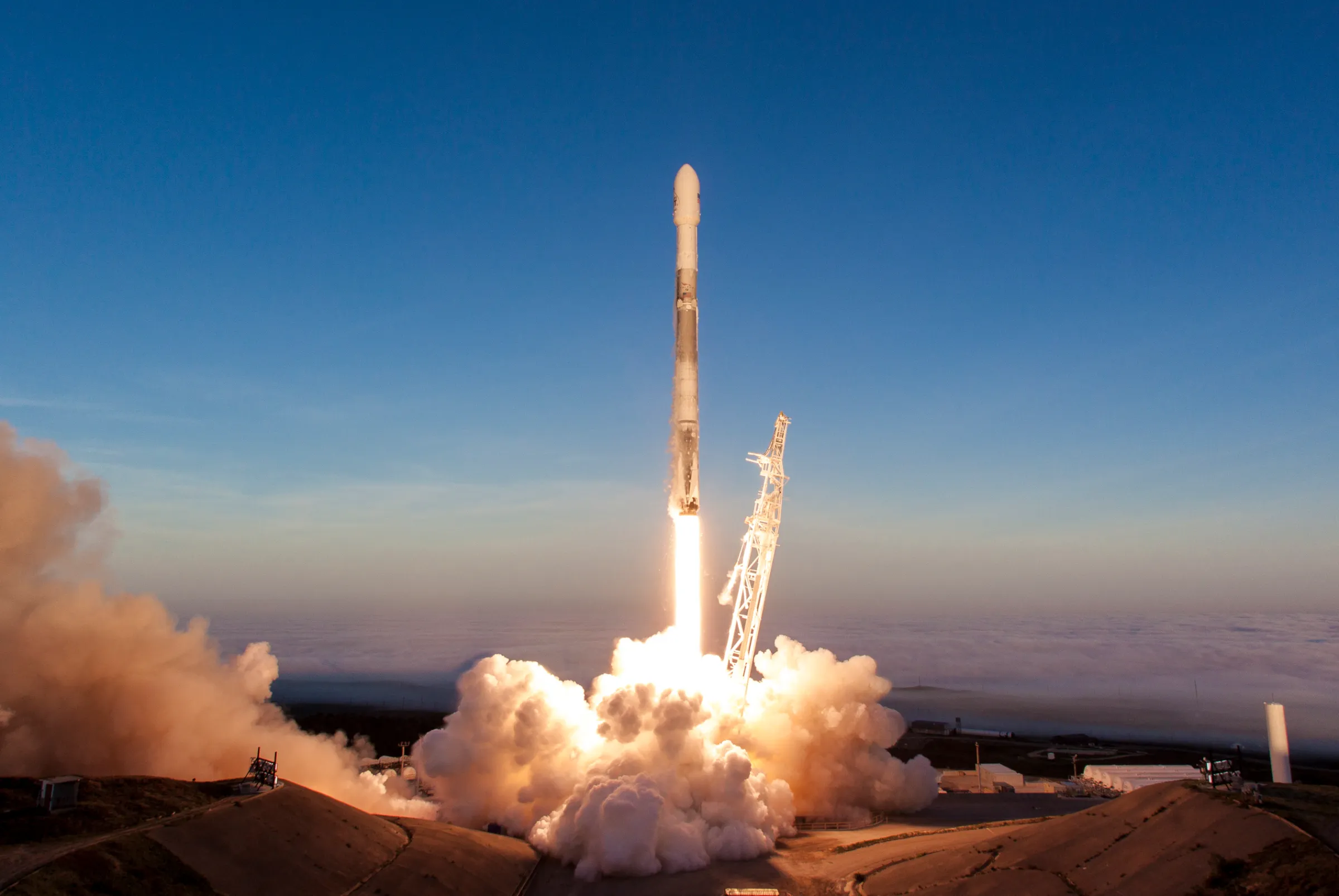 SpaceX Token launch visual